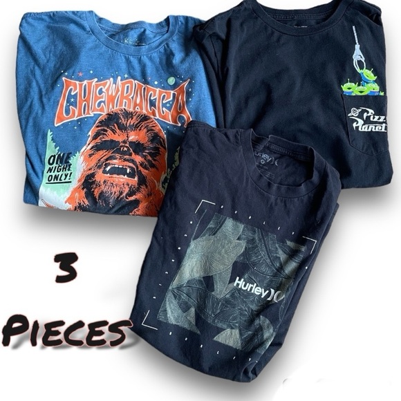 Mens Short Sleeve Shirts Medium Large - Picture 1 of 7